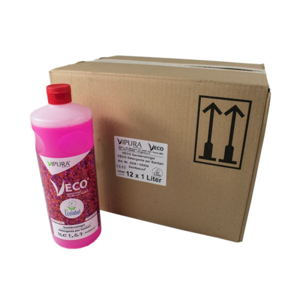 Detergente per sanitari Vipura. 12 l
